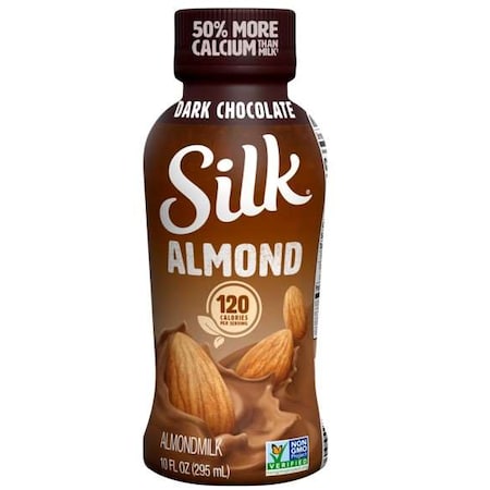 Silk Silk Aseptic Dark Chocolate Almond Milk 10 fl. oz. Bottle, PK12 136808